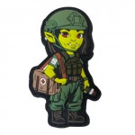 Патч  "Девочка Орк медсестра" [Strike Gear]